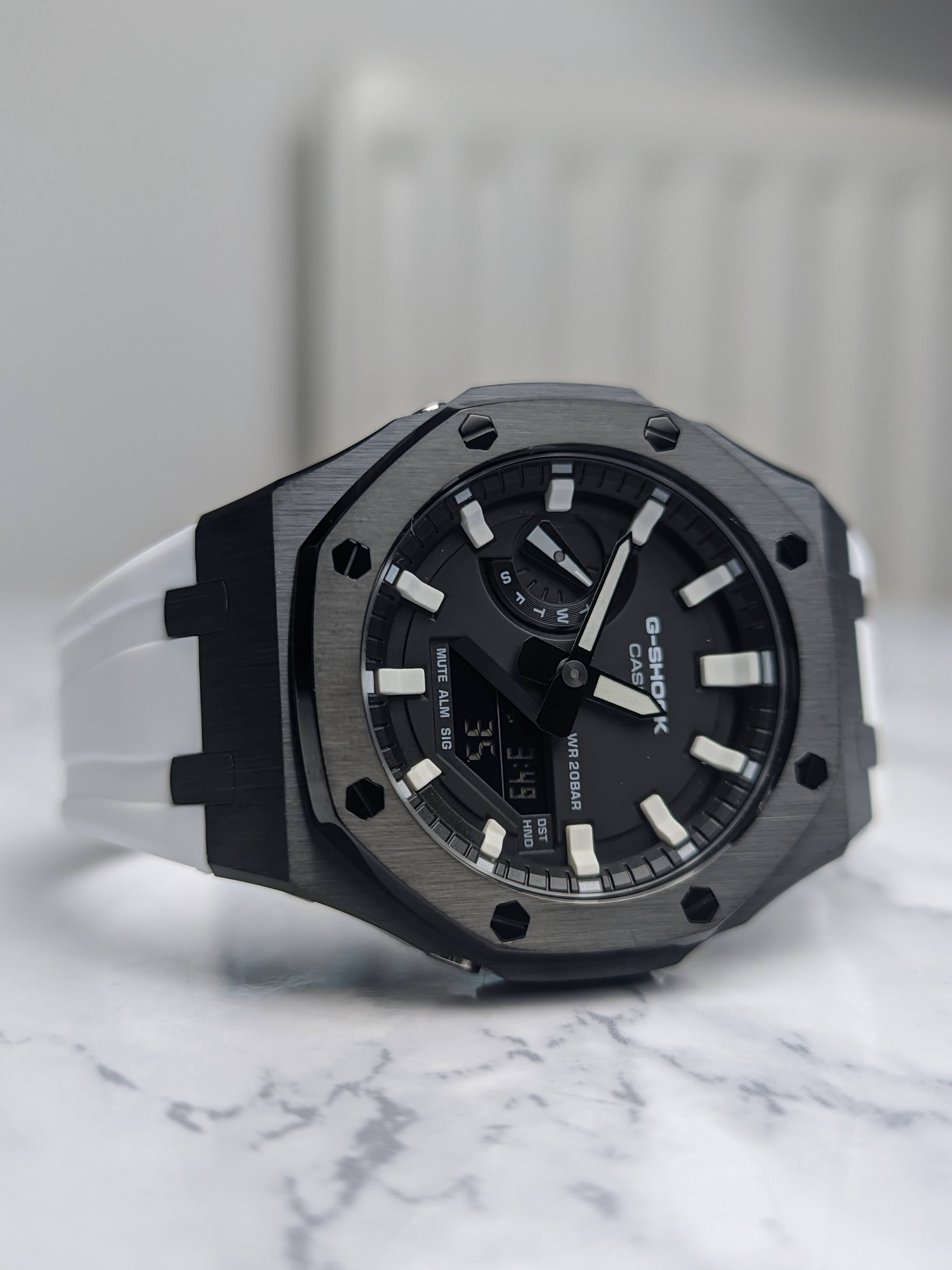 G Shock GA-2100 Watch offers (Panda) (Black and White)